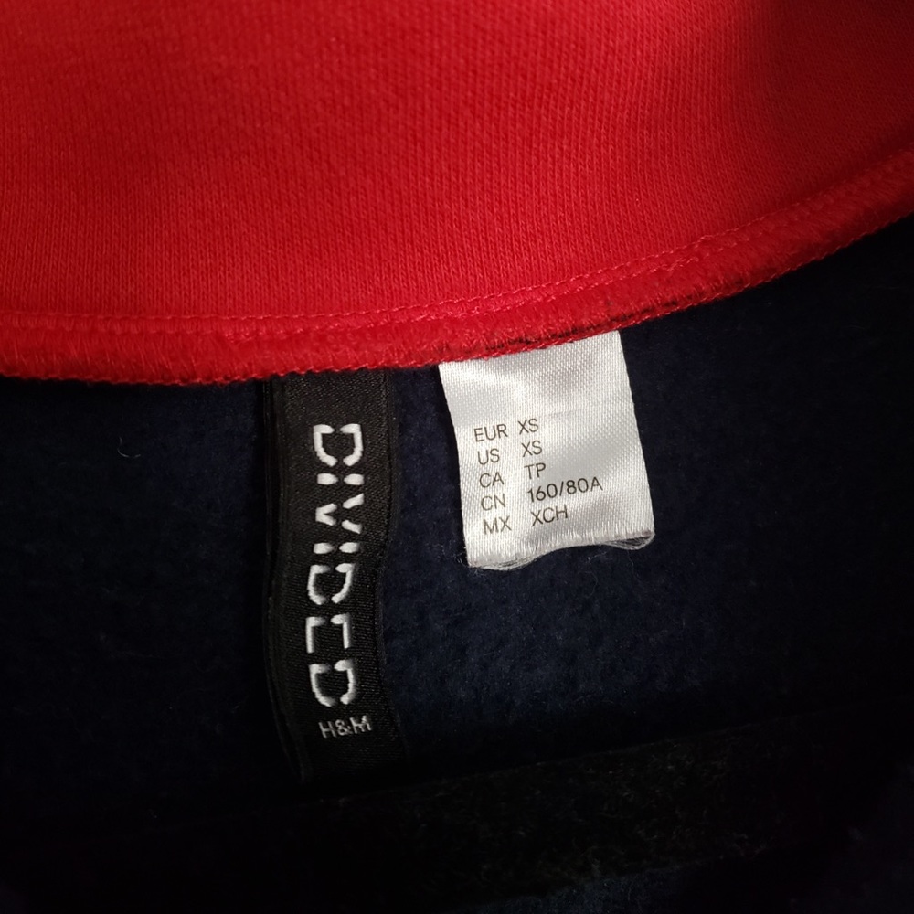 ✨3/$25✨ H&M Color-block Quarter/Half-zip Sweater - Picture 2 of 3